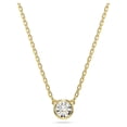 thumbnail image 1 of Collar con colgante Swarovski Imber con cristal transparente en tono dorado, 1 of 4