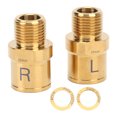 thumbnail image 4 of Nimomo Extensor de Pedal de Bicicleta de 20mm, adaptadores de Pedales de Ciclismo de aleación de Titanio, espaciadores de Pedal, husillo extendido para Bicicleta de montaña(Oro), 4 of 5