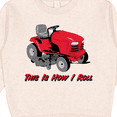 thumbnail image 3 of Inktastic This is How I Roll Mower Toddler Sweatshirt, 3 of 4