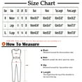 thumbnail image 3 of FRSASU Plus size Pajamas Womens Solid Color Pajamas Two Piece Suit Long Sleeve Pants Set Homewear White 6(M), 3 of 5