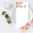 thumbnail image 2 of Koyal Wholesale Autumn Dried Florals Wedding Paper Menu Cards, Printable DIY Tent Place Cards, Pack of 52, 2 of 4