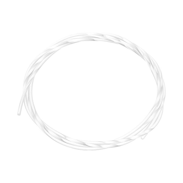 1,5 m 4,92 pies 2,5 mm 0,10 "Cable de brillo lateral de fibra óptica PMMA universal transparente para automóvil