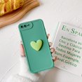 thumbnail image 3 of for iPhone 8 Plus Case,iPhone 7 Plus Case 5.5 inch Cute 3D Love Heart with Anti-Fall Lens Cameras Cover Protection for iPhone 7 Plus/8 Plus Soft TPU Shockproof Phone Shell for Women Girls Green, 3 of 11