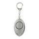 thumbnail image 1 of Alarma personal perfecl para mujeres y hombres Alarma de seguridad de emergencia con llavero con luz LED fuerte Plata, 1 of 6