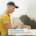 thumbnail image 3 of OULII Tile Leveling System Tools Galvanized Stainless Iron 1Pcs for Living Room Tiling, 3 of 8