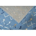 thumbnail image 3 of Furnish My Place Indoor Distressed Moroccan Style Rug with Jute Backing - 7 ft. 8 in. x 11 ft., Light Grey, Transitional, Area Rug for Living Room, Bedroom, Hallway, 3 of 9