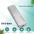 thumbnail image 3 of USB3.2 Gen2 HDD Enclosure, M.2 NVME SSD Enclosure Multiple Cooling Multi System Support 10Gbps  for 2230 2242 2260 2280 SSD for Desktop PC, 3 of 7