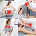 thumbnail image 2 of Electric Heating Pads -Hot Heated Pad For Back Pain Muscle Pain Relieve - Dry Moist Heat Therapy Option - Auto Shut Off Function, 2 of 4