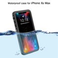 thumbnail image 2 of Dteck Full Body 360 Protective Waterproof Case For iPhone XS Max (6.5 inch),Shockproof Dirtproof Sandproof IP68 With Build in Screen Protector Phone Cover, Black, 2 of 8