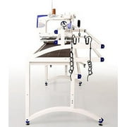 Juki Miyabi J-350QVP Longarm Free Motion Professional آلة خياطة اللحف مع 10 إطار ومرشحات برنامج بدايات اللمس الإبداعي