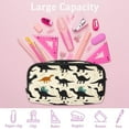 thumbnail image 4 of MUOOUM Pencil Case, Dinosaur Silhouettes Pattern Large Capacity Pencil Pouch Stationery Pen Bag, 4 of 7
