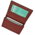 thumbnail image 6 of PCF1970 Premium Genuine Leather Expandable Credit Card Id Business Card Holder Wallet, 6 of 29