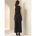thumbnail image 3 of DARING DIVA Women's Dressy Two Piece Business Outfits XS Black, 3 of 6
