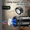 thumbnail image 4 of Lampe de Poche LED Multi-Mode Compacte avec Batterie USB Rechargeable 18350, 1300 Lumens, Design Étanche, Alliage d'Aluminium Durable, Idéal pour Activités Extérieures et Usage Quotidien - Inclut Pince et Couleur, 4 of 7