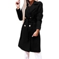 thumbnail image 3 of Vedolay Blazer Jackets for Women Plus Size Fall Women Casual Long Sleeve Cardigan Black,2XL, 3 of 5