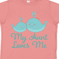 thumbnail image 4 of Inktastic My Aunt Loves Me Whale Boys or Girls Toddler T-Shirt, 4 of 5