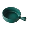thumbnail image 1 of Blekii Baking Rice Bowl with Handle, Household Pasta/Soup/Noodle Bowl, Simple Kitchen Cutlery & Serving Plate,Simple Household Tableware Soup Noodle Bowl Salad Bowl A, 1 of 7