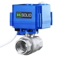 thumbnail image 7 of U. S. Solid IP65 Motorized Ball Valve with Hand Wheel 3/4 in NPT Full Port Stainless Steel AC/DC 9-24V 3 Wire 1 Way Wiring Blue Casing, 7 of 7