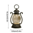 thumbnail image 7 of Christmas Decorations Glow, Christmas Vintage Decorative Lanterns with LED String Light, Small Flashing LED Tabletop & Hanging Decor for Trees, Home, Dining Table Props Christmas Gifts, 7 of 7