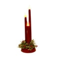thumbnail image 4 of simhoa Christmas Flameless Candles Flameless Pillar Candles Photo Props LED Candles Red, 4 of 8