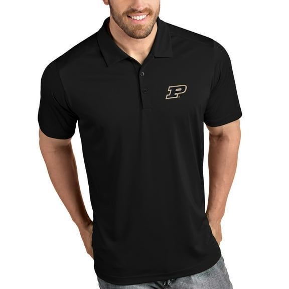 Purdue Boilermakers Antigua Tribute Polo - Black