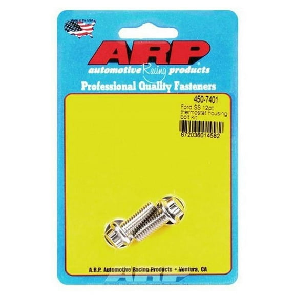 ARP 450-7401 12 Point Stainless Steel Thermostat Housing Bolt Kit for 1996 Ford Bronco