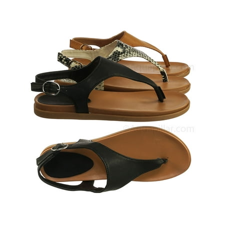 Bamboo - Mission67 by Bamboo, Vintage Rubber Thong Sandal - Womens ...