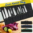 thumbnail image 3 of Taolixe 22 Pockets Portable Carrying Kitchen Chef Knife Roll Bag Cutlery Storage Case, 3 of 8