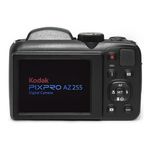 Kodak PIXPRO AZ255 Point Shoot Camera, 16MP, 25x Zoom, Black