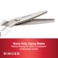 thumbnail image 4 of SINGER 9-Inch Pinking Shears for Fabric Cutting and Craft Edges, 4 of 10