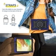 thumbnail image 6 of FJLBDE Case for Samsung Galaxy Tab A7 Lite 8.7 Inch 2021 SM-T220/T225/T227 with 360 Kickstand, Shoulder Strap Carrying Protective Cover, Navy Blue, 6 of 6
