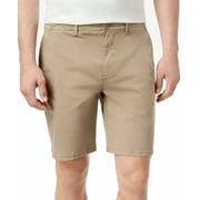 DKNY Men's Sateen Stretch Shorts, Fallen Rock, W 34-L 9 - NEW