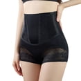 thumbnail image 1 of Aayomet String pour Femmes Leggings Sans Couture Modelant le Corps Culottes Femmes (Noir, TTTG), 1 of 2