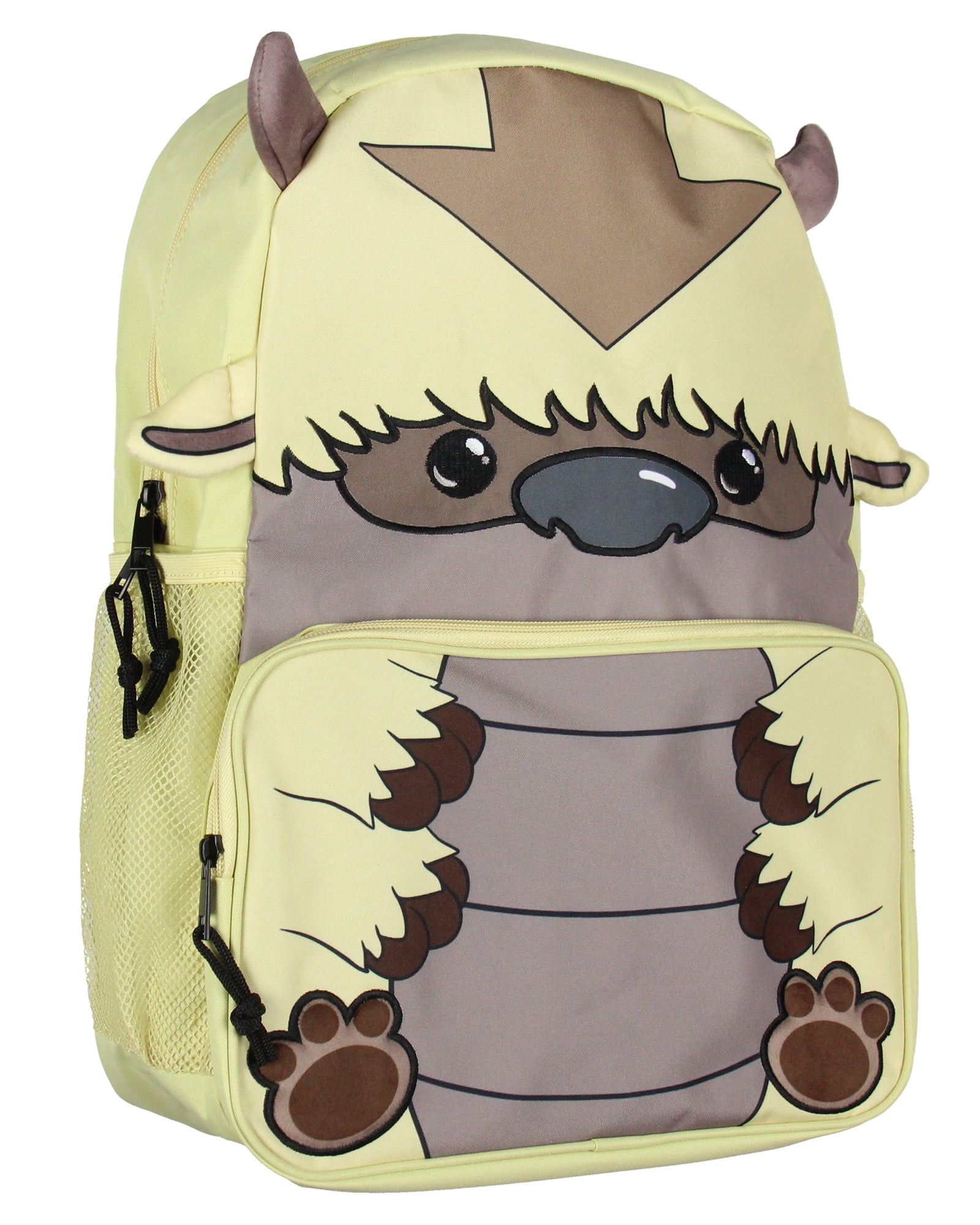 Nickelodeon Avatar The Last Airbender Appa The Sky Bison 17" Backpack Laptop School Travel Book Bag Adjustable Straps
