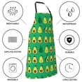 thumbnail image 5 of Kdxio Cartoon Fruit 1 Apron with Pockets Adjustable Kitchen Aprons for Men Women Waterproof Aprons for Cooking,Drawing,Crafting, Baking Household Cleaning, 5 of 8