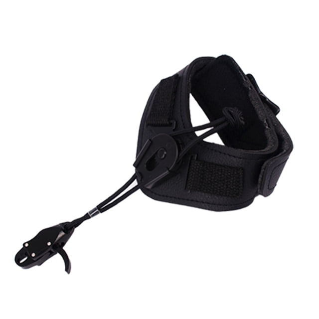 Accesorios de tiro con arco TP415 TP415 Compuesto Liberación de arco ajustable Correa de muñeca negra Gancho y bucle Sujetador Caza Probador Tiro Methold OD010907-00