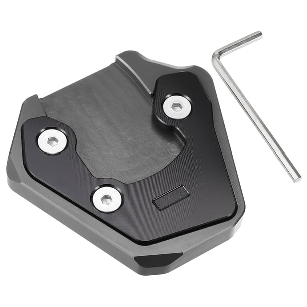 Juego de almohadilla de placa de soporte de motocicleta de aleación de aluminio para SUZUKI GSX8S 2022-2023 con llave negro gris
