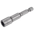 thumbnail image 1 of Unique Bargains 1/4' Quick-Change Hex Shank 5/16' Nut Driver Bit, No-magnetic 2.56' Length, SAE, 1 of 5