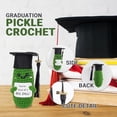 thumbnail image 5 of Leileiiiii Graduation Gift Emotional Support Graduation Hat Unique Emotional Support Cute Pickle Decorations Funny Gifts For Women And Men Colorful Ornament Set, 5 of 8