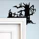 thumbnail image 4 of Adorno de metal para puerta de Halloween, decoración de letrero de esquina de puerta de Halloween, decoraciones de puerta de Halloween, letrero de puerta de Halloween, decoración de letrero de esquina, 4 of 6