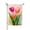 Color 7, variant on Amhnf Colorful Dragonfly And Flowers Garden Flag For Home Outdoor Garden Yard Decor 12x18 inch