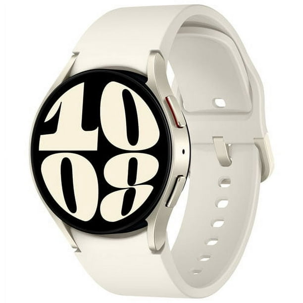 Boîte Ouverte - Samsung Galaxy Watch6 (GPS) Montre Intelligente de 40 Mm avec Moniteur de Fréquence Cardiaque - Crème
