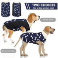 thumbnail image 2 of Dog Winter Coat Dog Waterproof Coat For Cold Weather Small Dog Jacket Reversible, 2 of 3