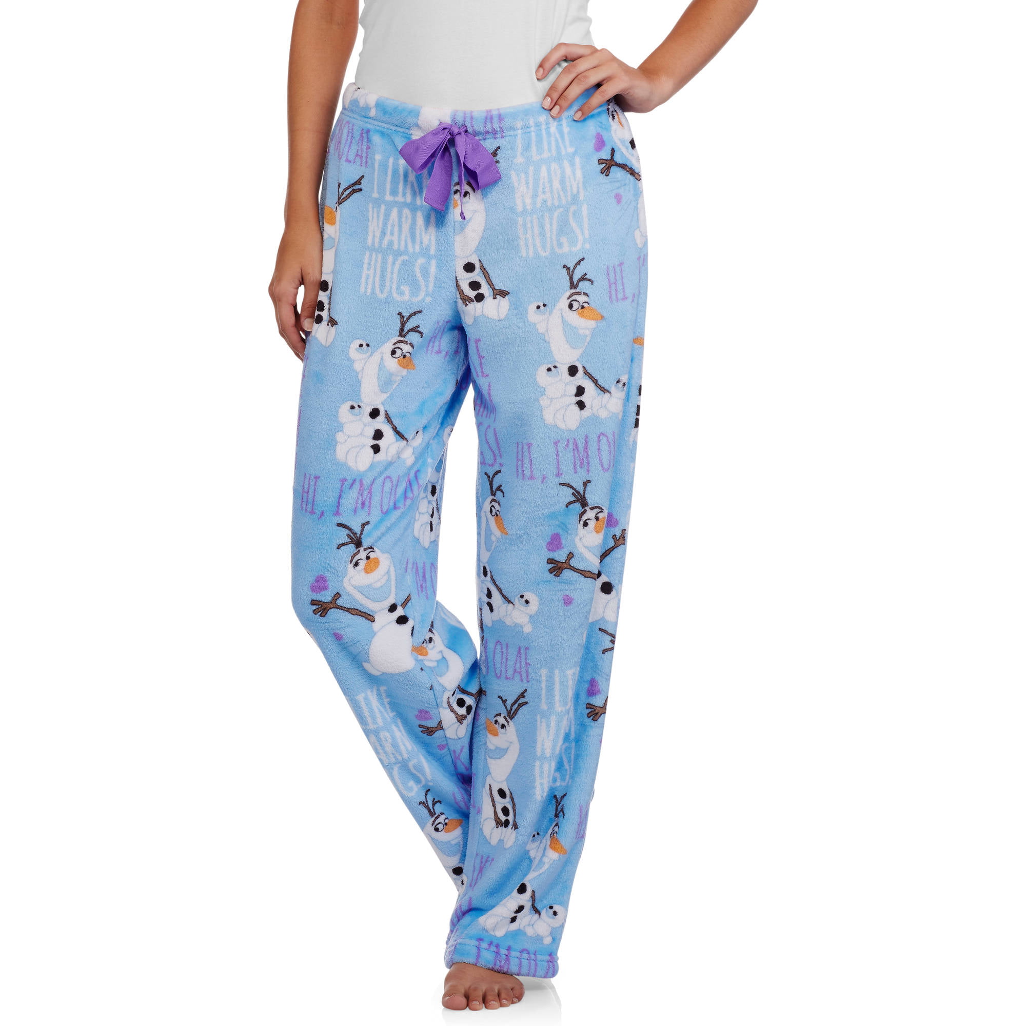 Disney Frozen Olaf Women's License Pajama Super Minky