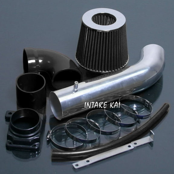 2000 2001 2002 2003 2004 2005 Mitsubishi Eclipse SPYDER GS GT GTS RS 2.4 2.4L 3.0 3.0L Air Intake Kit Systems (BLACK)