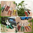 thumbnail image 6 of topjuju 5 Pack Garden Pruning Shears Stainless Steel Blades, Handheld Scissors Set with Gardening Gloves, Heavy Duty Garden Bypass Pruning Shears, Tree Trimmer Secateurs, Hand Pruner, 6 of 7