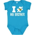 thumbnail image 3 of Inktastic Autism I Love My Brother Awareness Support Boys or Girls Baby Bodysuit, 3 of 5