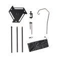 thumbnail image 2 of Portalámparas para acampar Soporte de lámpara de aleación de aluminio para acampar soporte de luz colgante para senderismo al aire libre Hugtrwg Para estrenar, 2 of 9