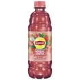 thumbnail image 3 of Lipton Herbal Iced Tea, Strawberry & Mint Green Tea, 16.9 fl oz, 12 Pack Bottles, 3 of 4