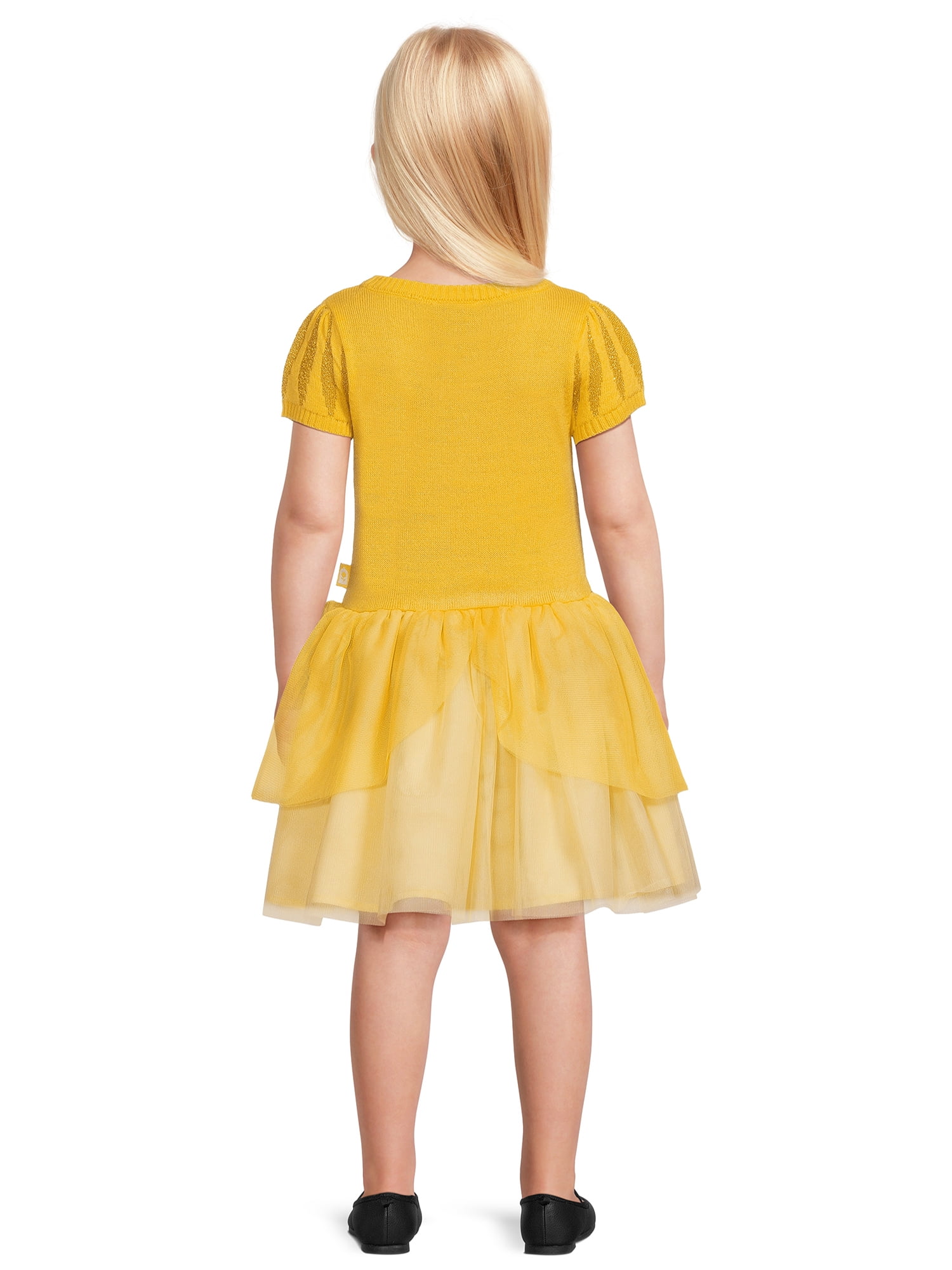 Disney Toddler Girls Beauty and The Beast Cosplay Dress, Sizes 12M-5T